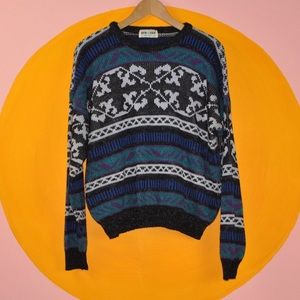 80s Fair Isle Sweater